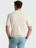 Tech Knit Open Collar Tipped Sweater Polo sold by Perry Ellis