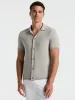 Two Tone Button Front Polo Sweater sold by Perry Ellis