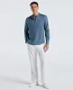 Solid Linen Popover Shirt sold by Perry Ellis