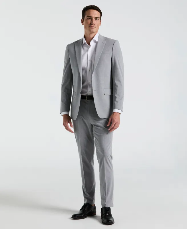 Slim Fit Mini Grid Pattern Suit Jacket sold by Perry Ellis