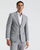 Slim Fit Mini Grid Pattern Suit Jacket sold by Perry Ellis