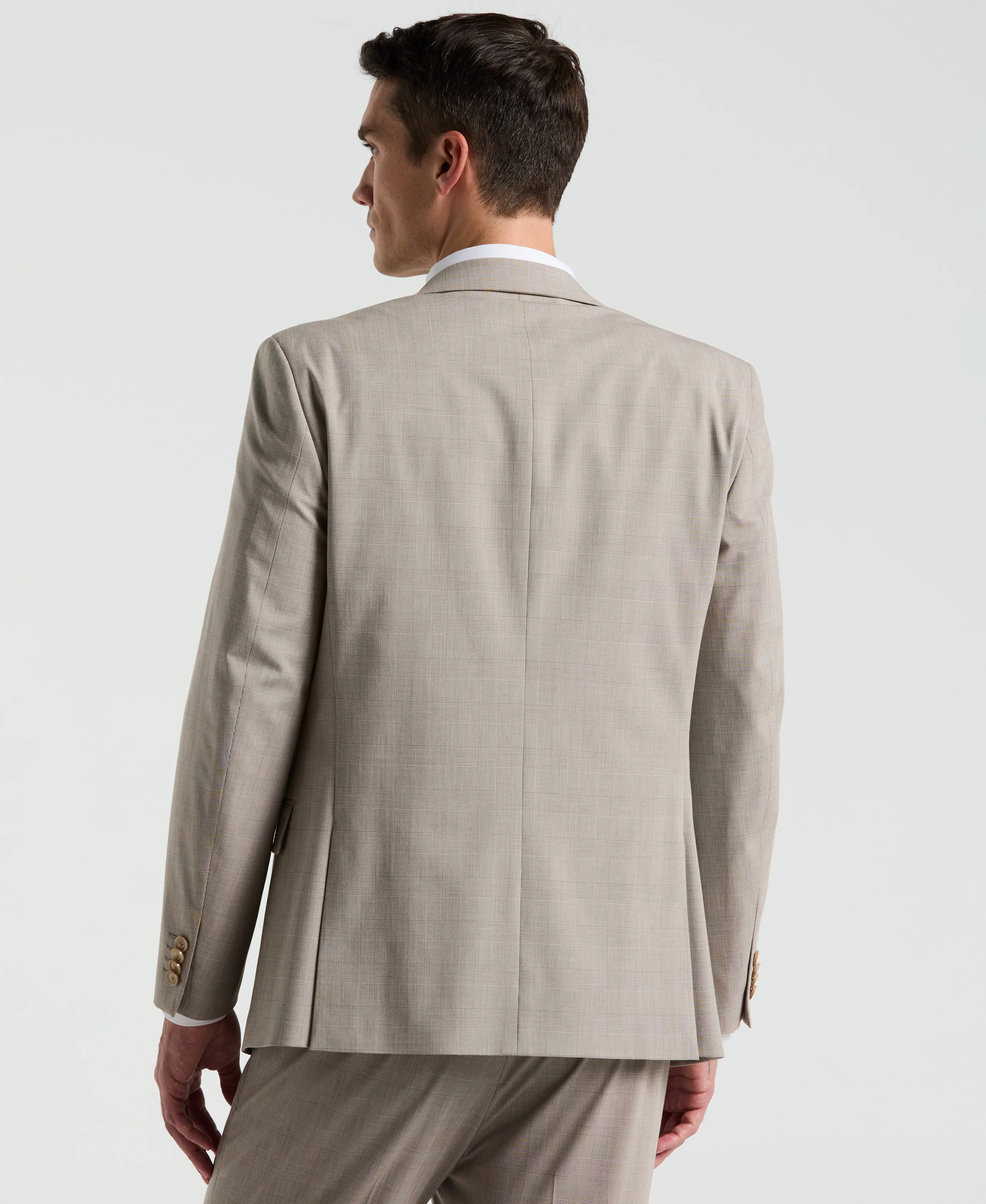 Slim Fit Plaid Print Suit Jacket sold by Perry Ellis product image thumbnail 2