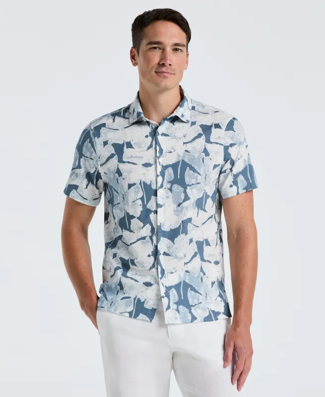Leaf Print Shirt sold by Perry Ellis