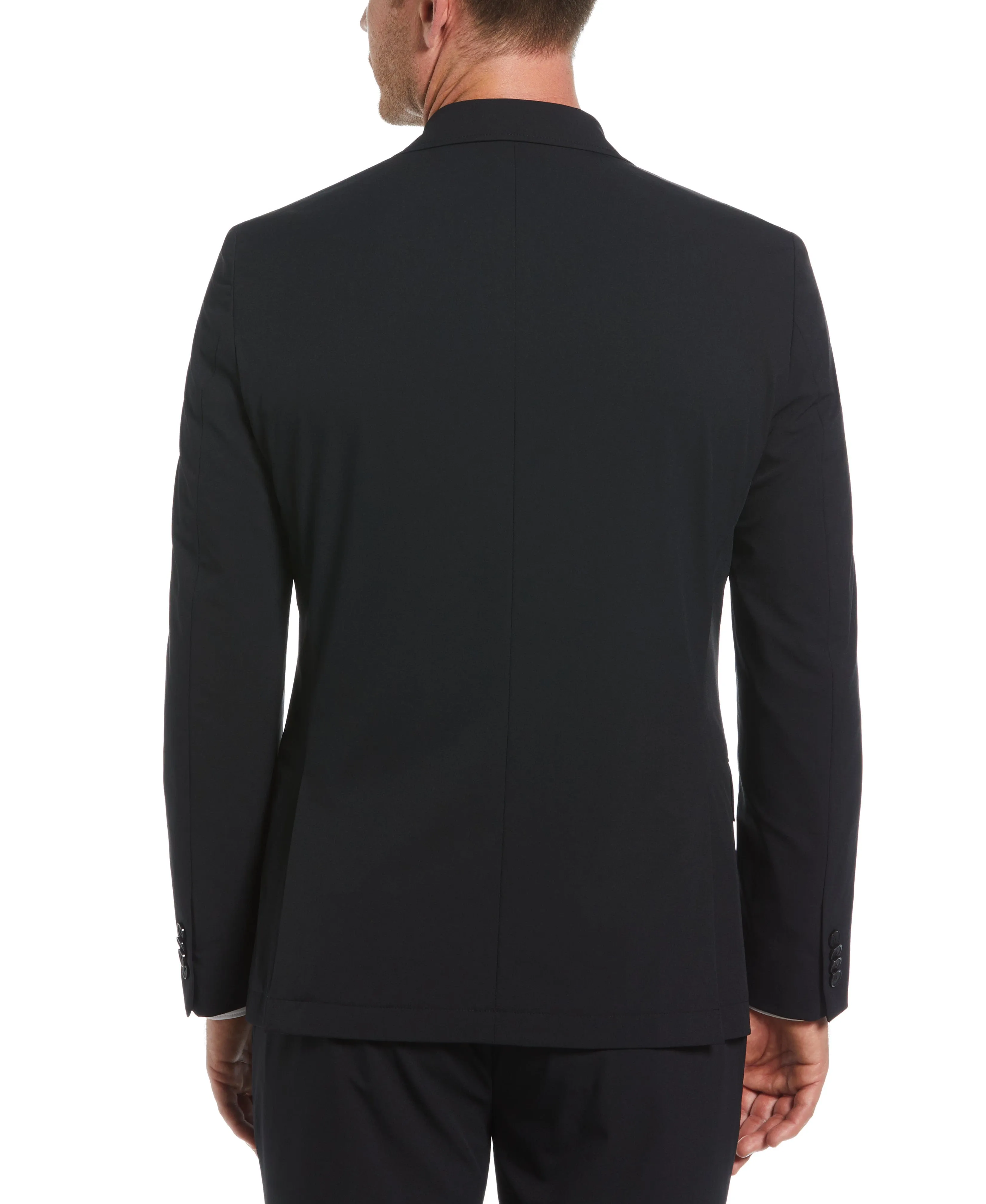 Slim Fit Black Tech 2.0 Suit sold by Perry Ellis product image thumbnail 4