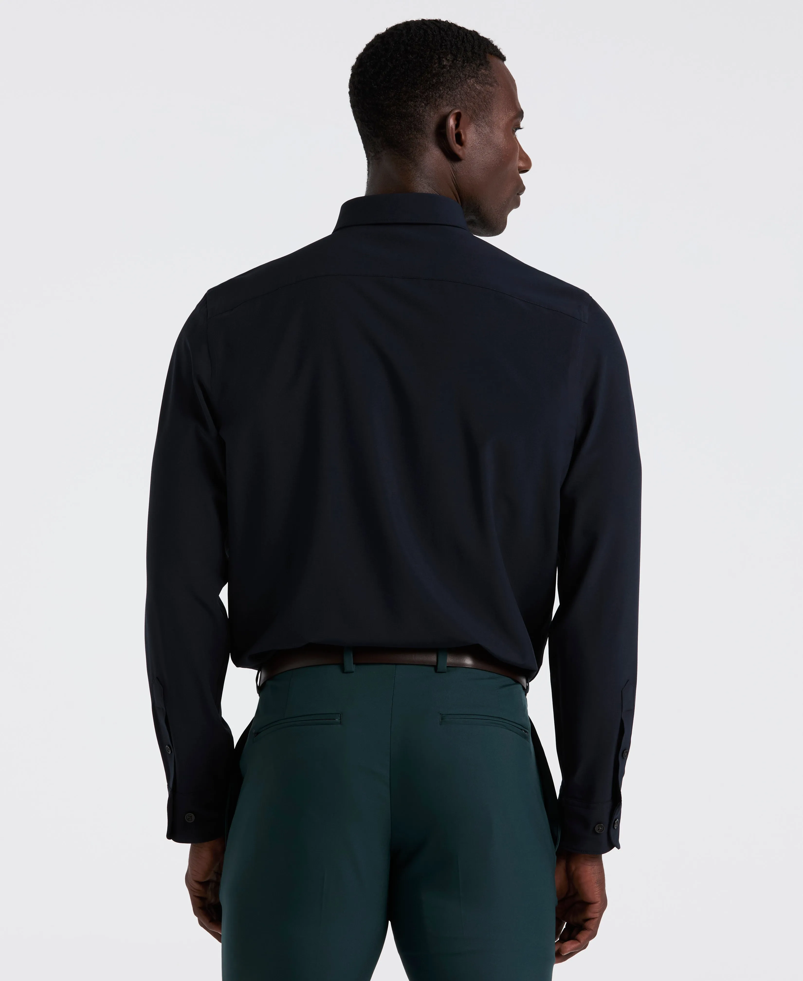 Slim Fit Total Stretch Dress Shirt sold by Perry Ellis product image thumbnail 2