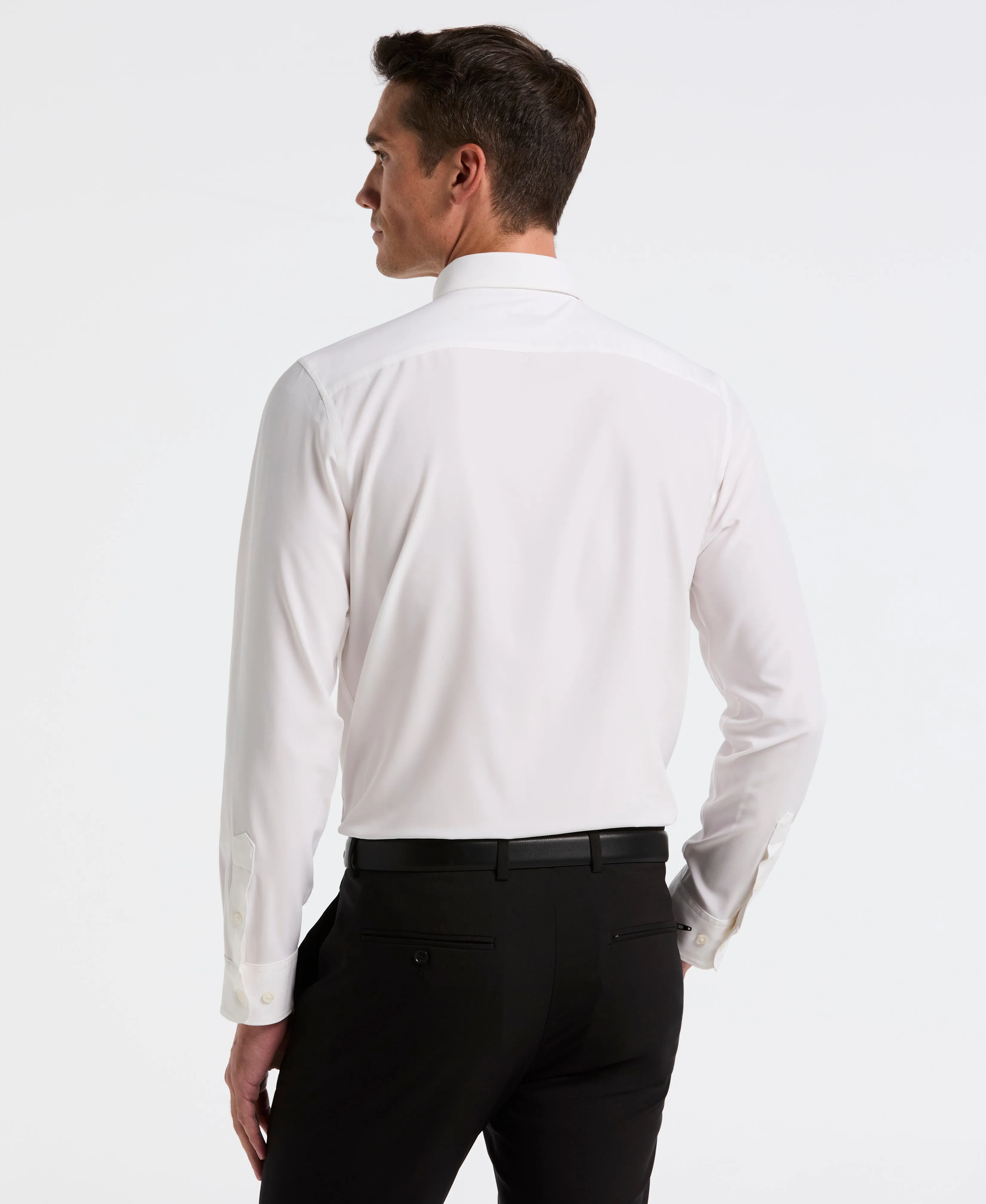Slim Fit Total Stretch Dress Shirt sold by Perry Ellis product image thumbnail 2