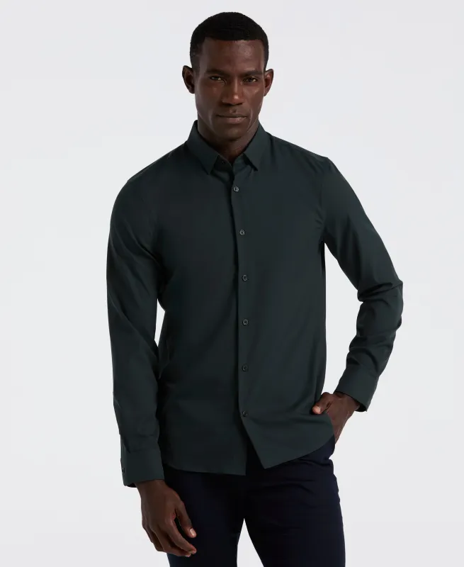 Untucked Total Stretch Slim Fit Shirt sold by Perry Ellis