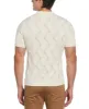 Tua X Perry Ellis Collaboration Cotton Crochet Sweater Polo sold by Perry Ellis