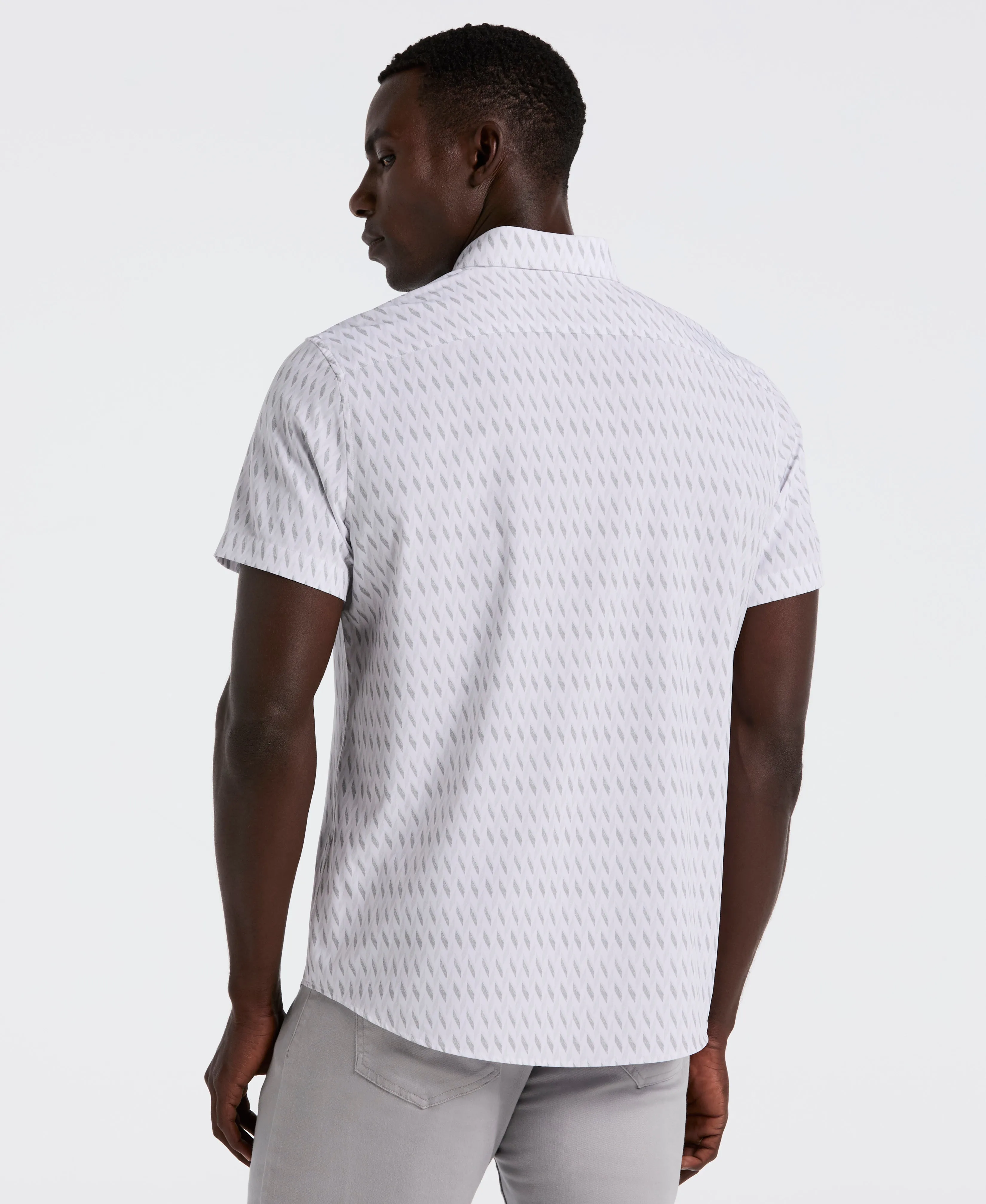 Slim Fit Geo Print Shirt sold by Perry Ellis product image thumbnail 2