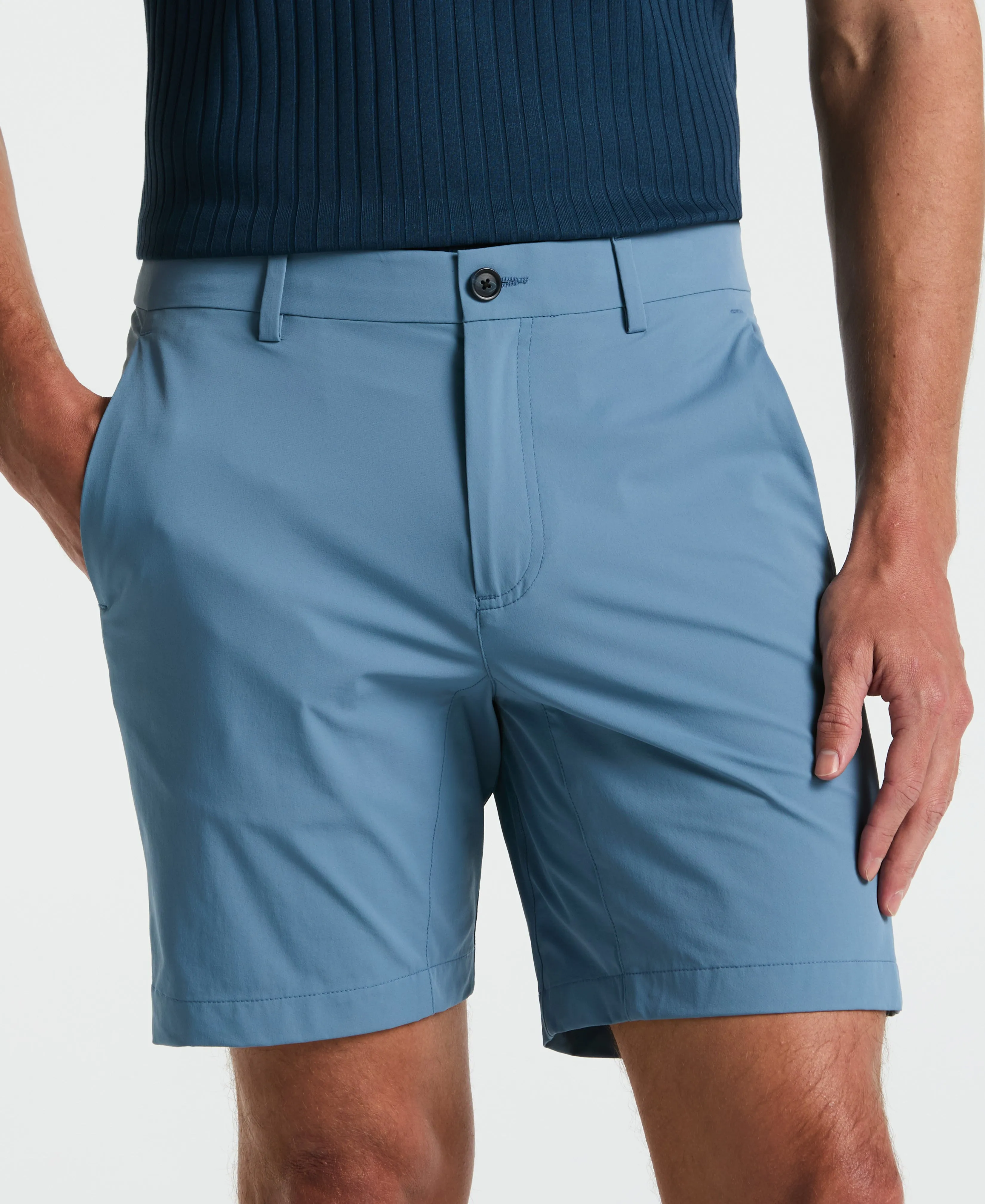 Stretch Solid Tech Short sold by Perry Ellis product image thumbnail 2