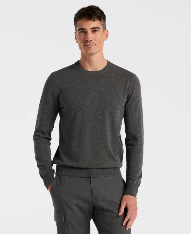Tech Knit Crew Neck Sweater sold by Perry Ellis