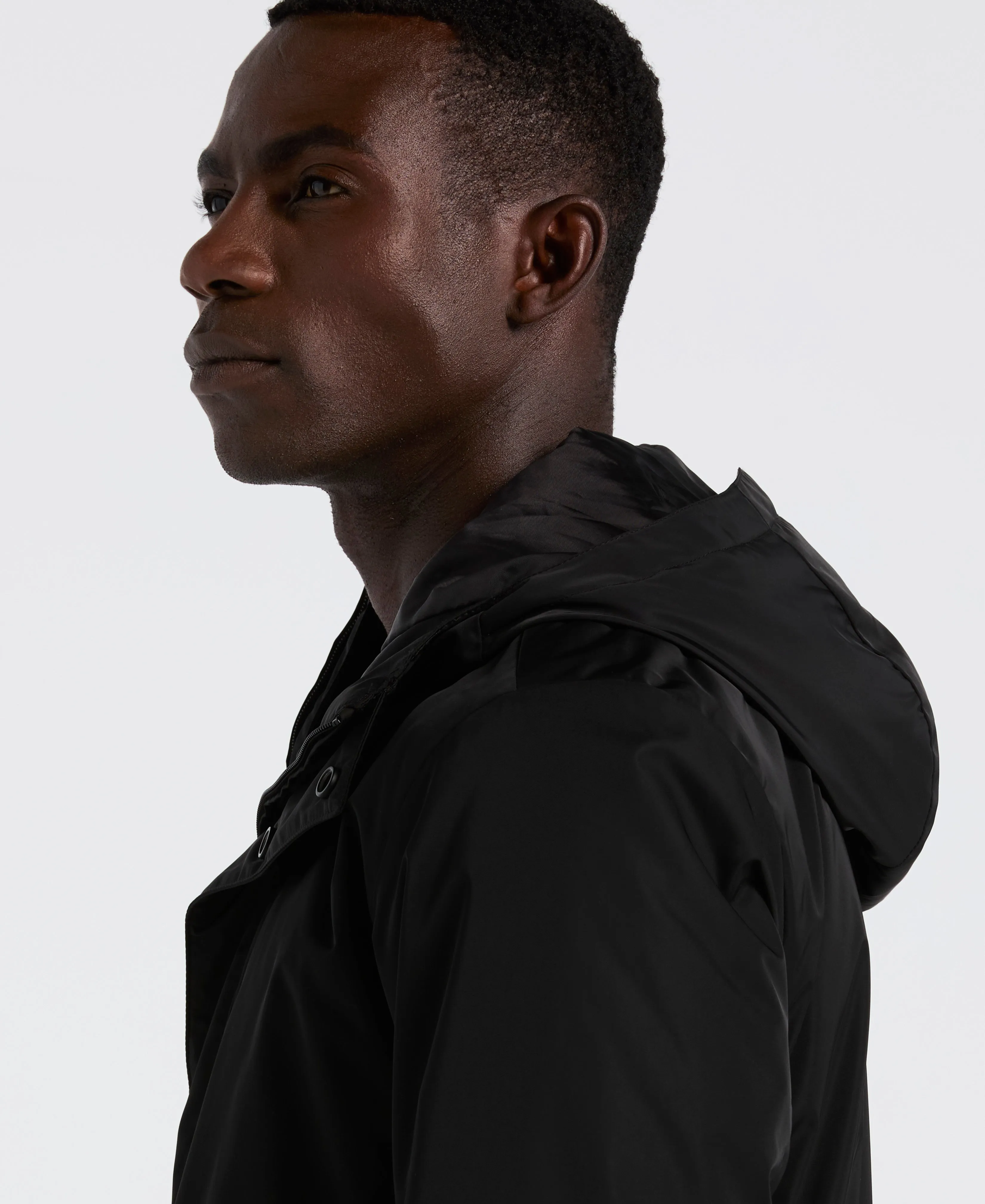 Plainweave Insulated Hooded Jacket sold by Perry Ellis product image thumbnail 3