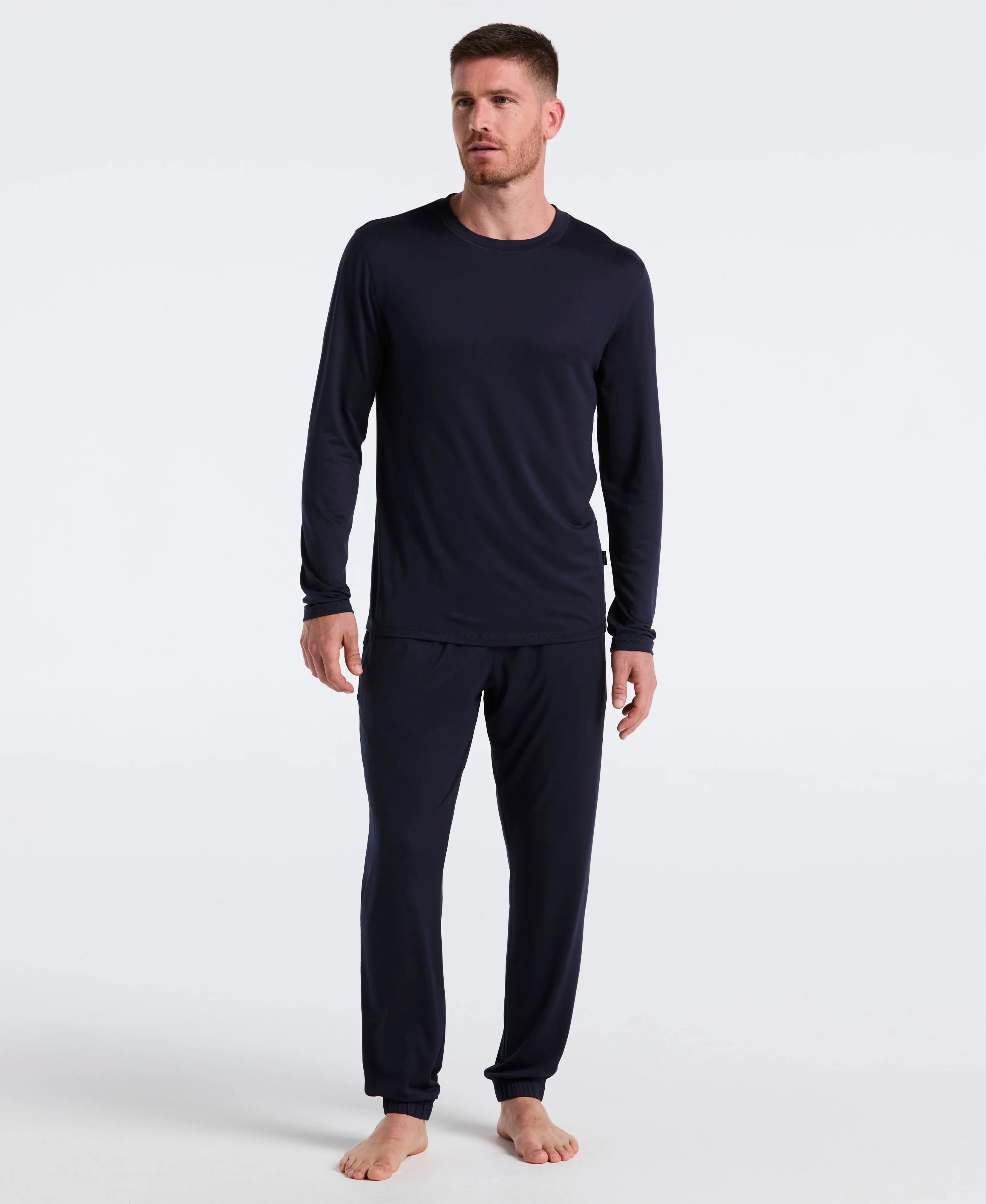 Deluxe Touch Crew Neck Lounge Shirt sold by Perry Ellis product image thumbnail 4