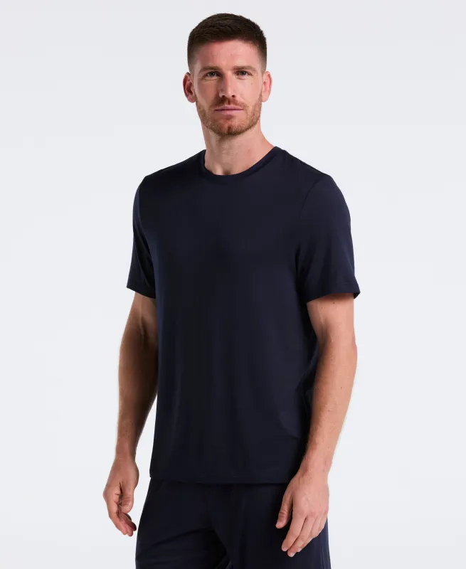 Jersey Crew Neck Sleep Top sold by Perry Ellis