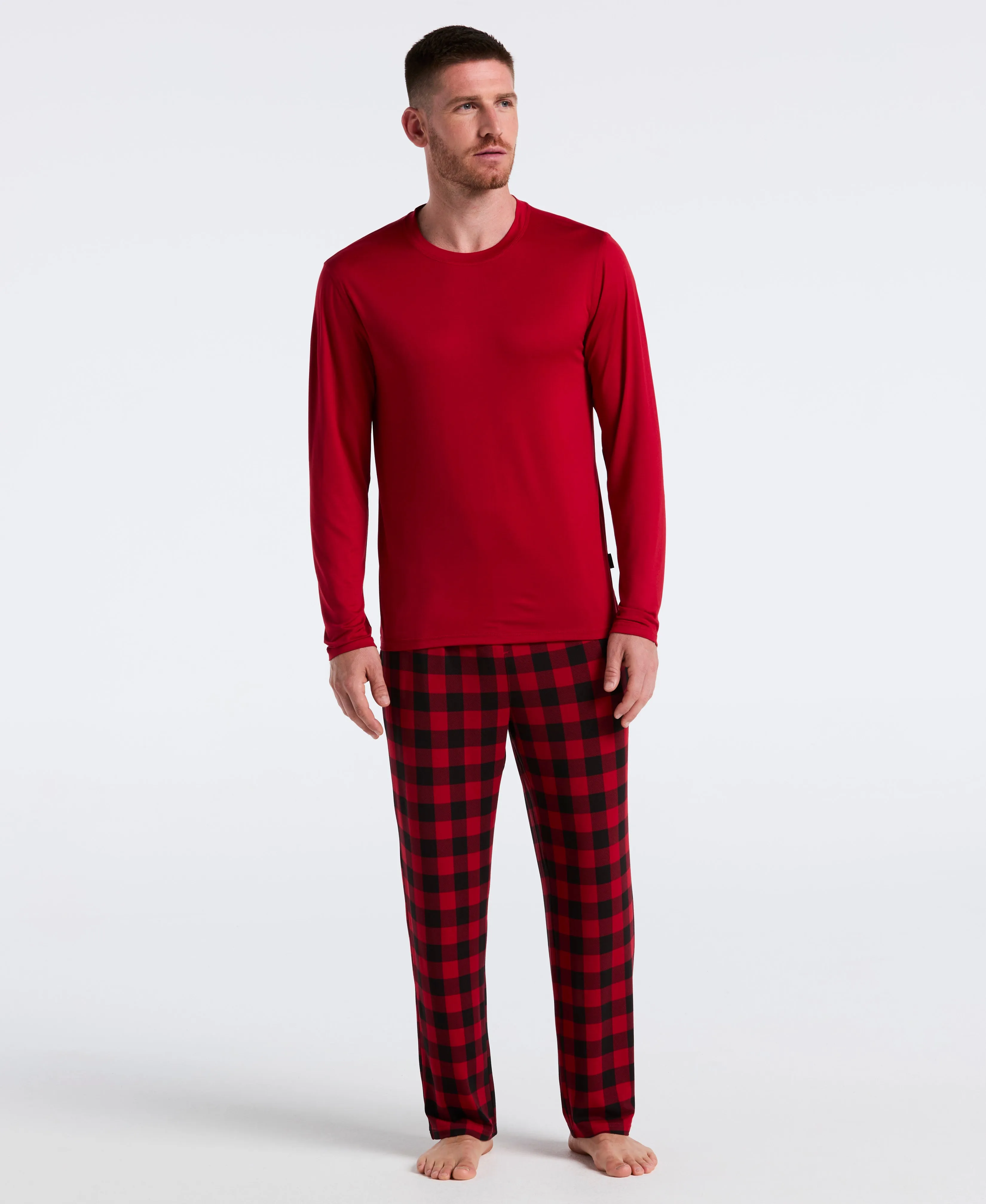 Deluxe Touch Buffalo Plaid Sleep Pant sold by Perry Ellis product image thumbnail 5
