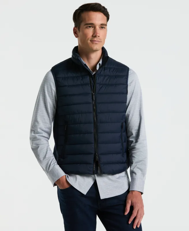 Hybrid Lightweight Puffer Vest sold by Perry Ellis