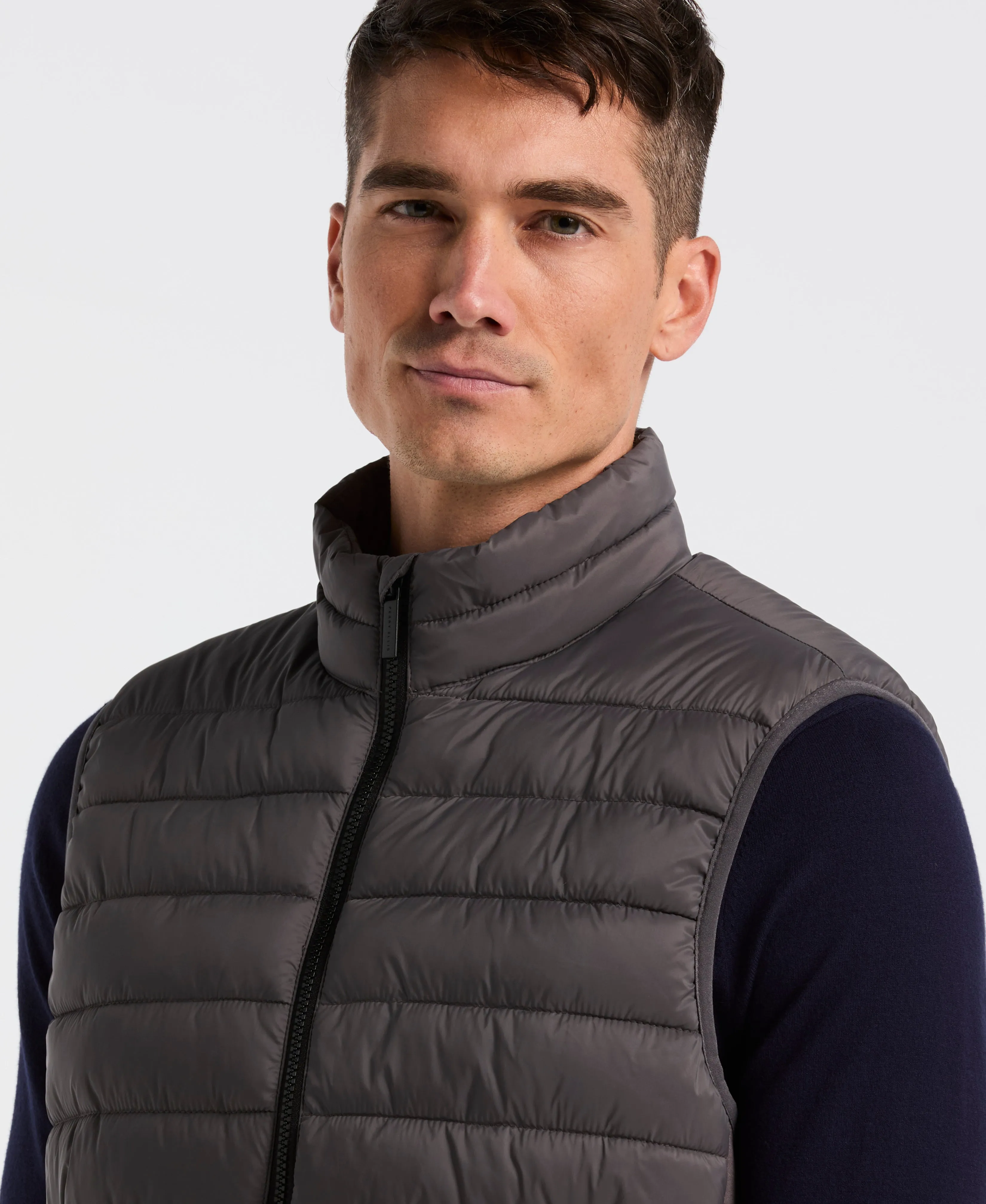 Hybrid Lightweight Puffer Vest sold by Perry Ellis product image thumbnail 3
