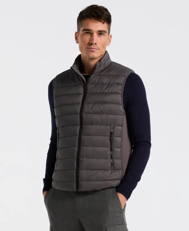 Hybrid Lightweight Puffer Vest sold by Perry Ellis