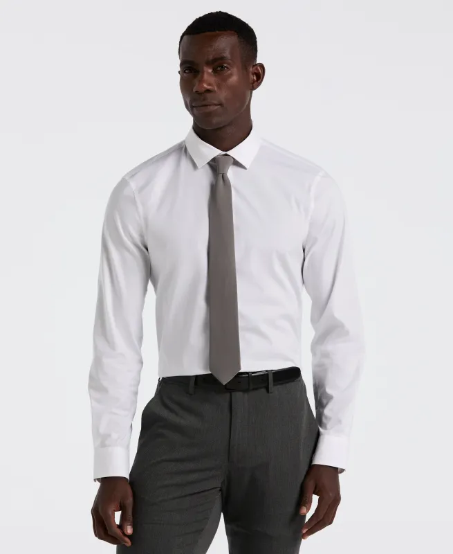 Dobby Cotton Stretch Slim Fit Shirt sold by Perry Ellis