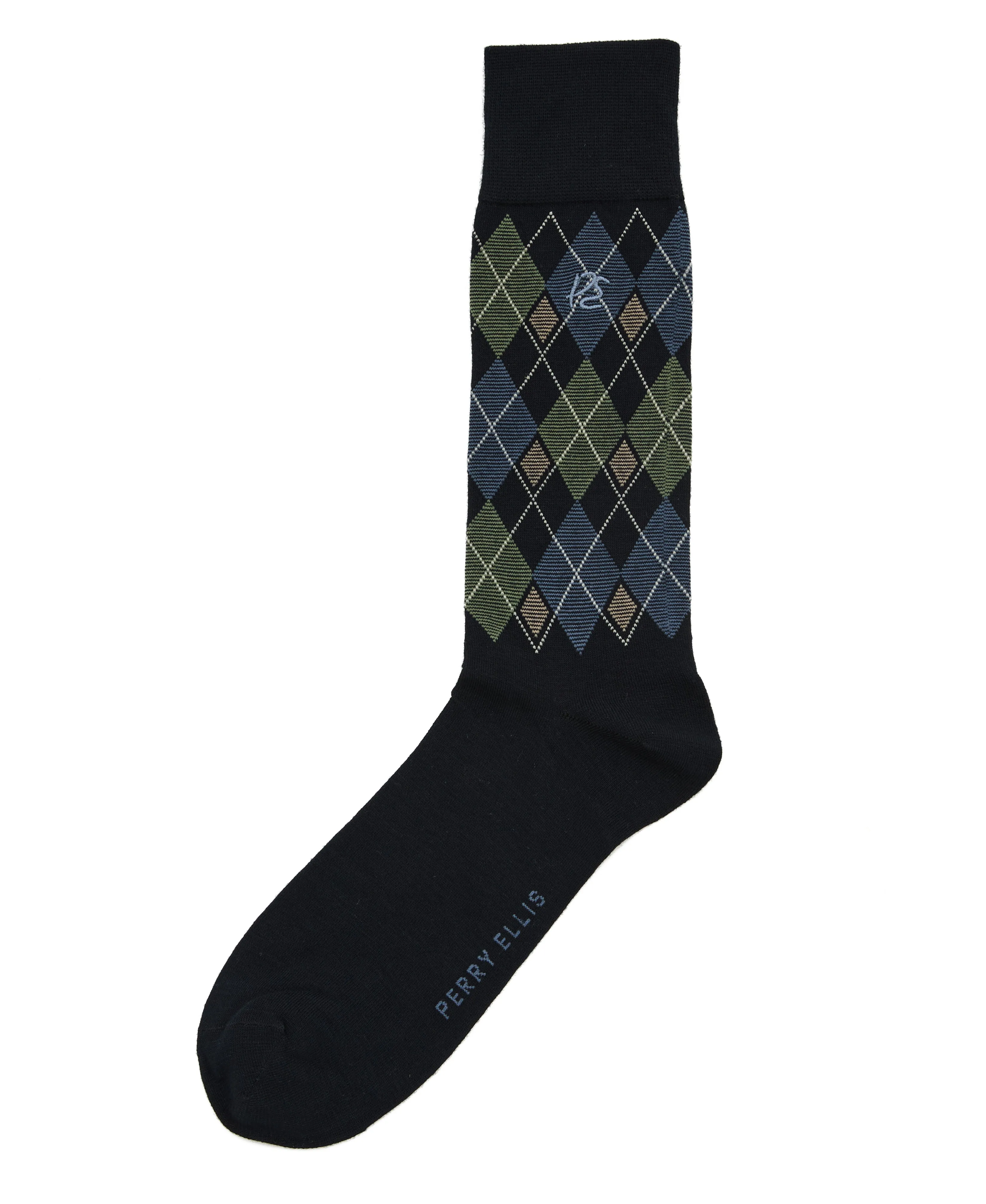 Diamond Print Bamboo Socks sold by Perry Ellis product image thumbnail 2