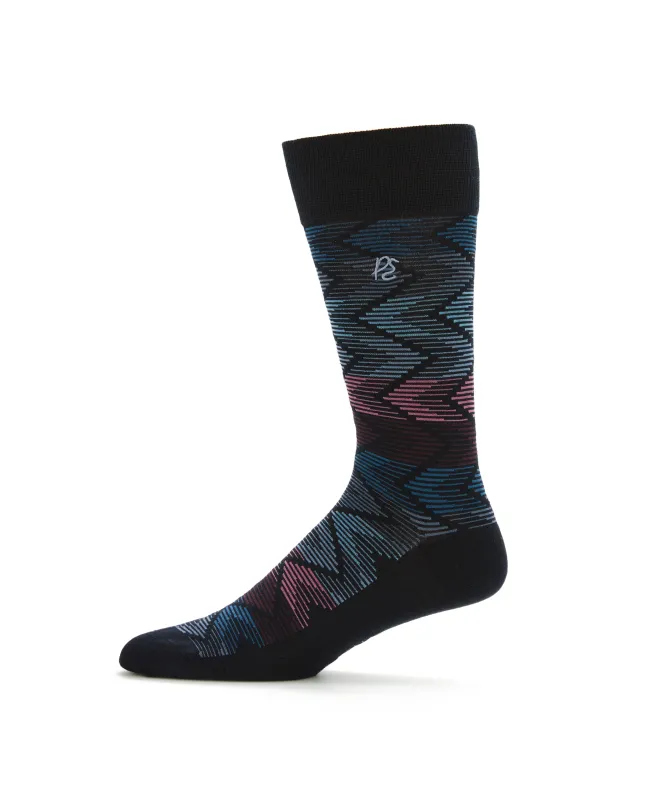 Herringbone Bamboo Socks sold by Perry Ellis