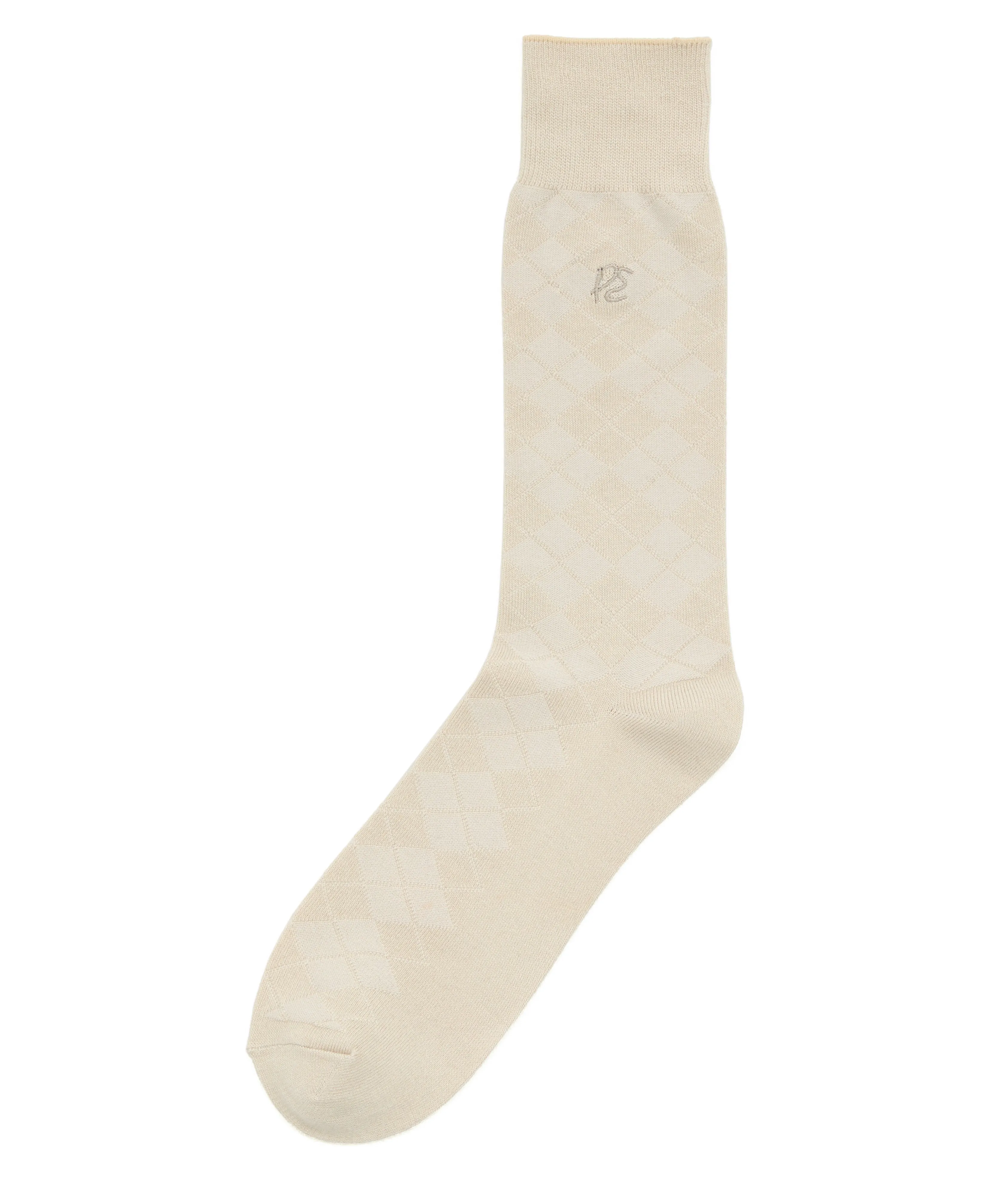 Diamond Stitch Logo Socks sold by Perry Ellis product image thumbnail 2