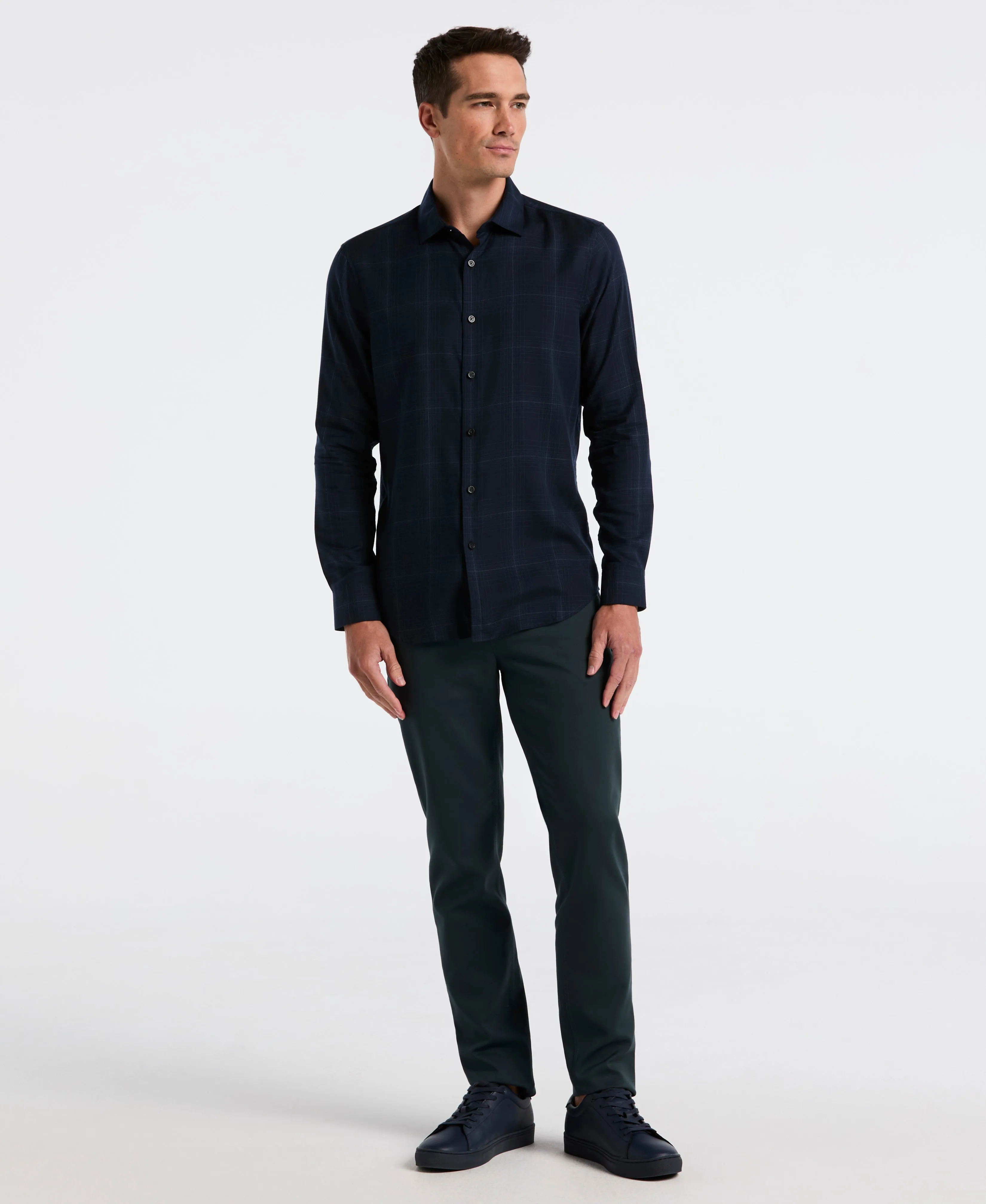 Plaid Print Shirt sold by Perry Ellis product image thumbnail 4