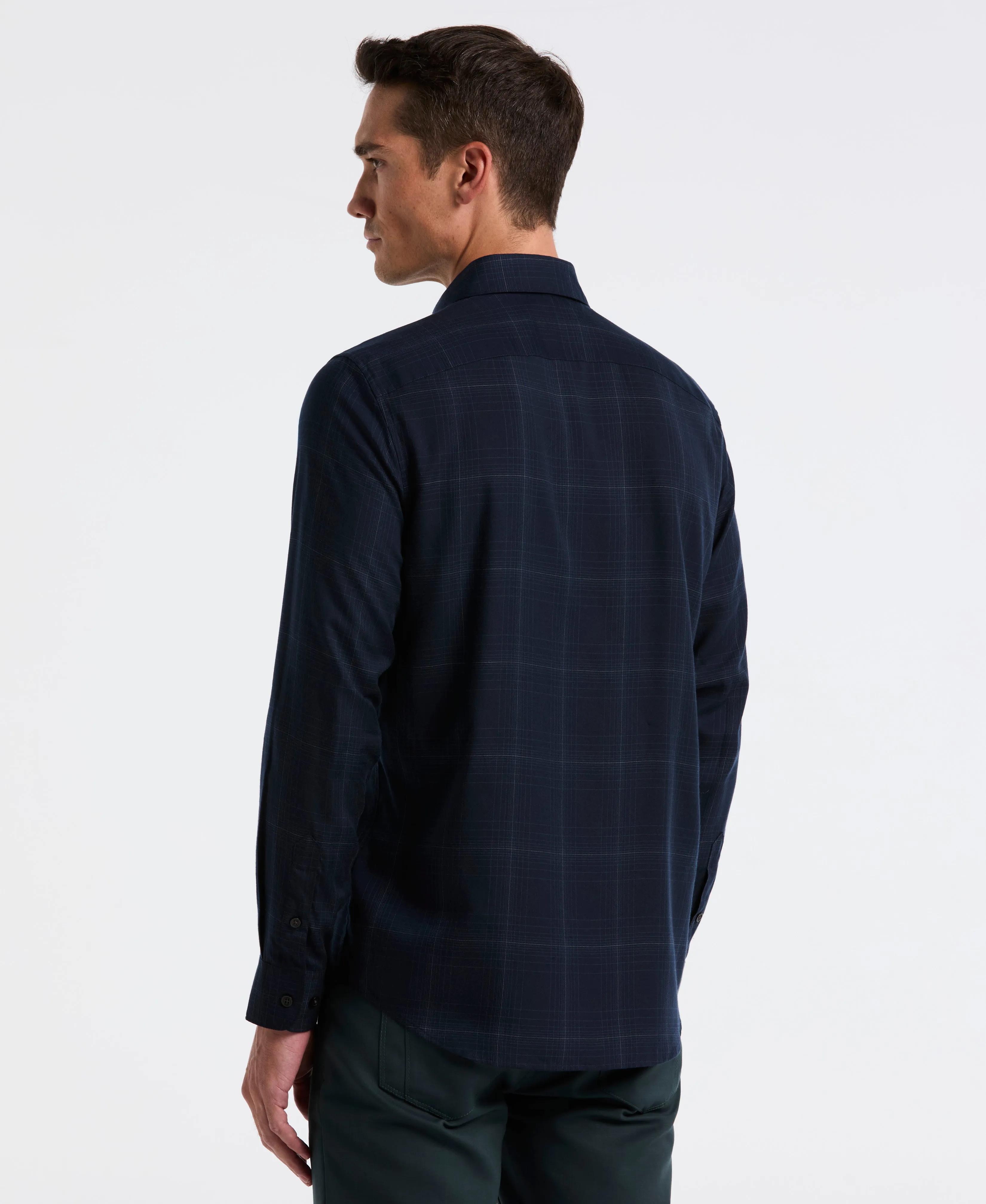 Plaid Print Shirt sold by Perry Ellis product image thumbnail 2