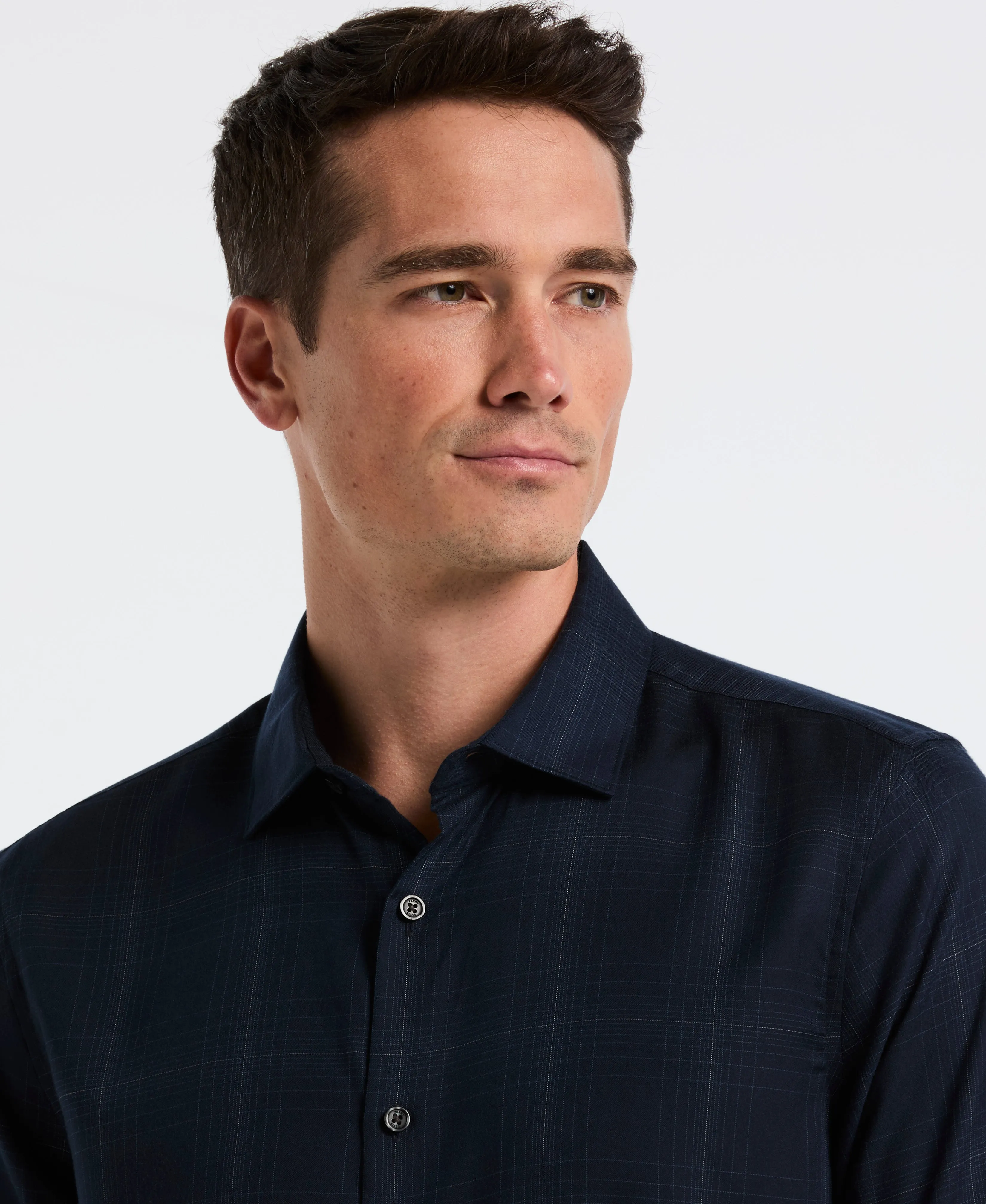 Plaid Print Shirt sold by Perry Ellis product image thumbnail 3