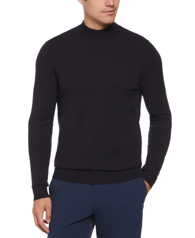 Tech Knit Mock Neck Pullover Sweater sold by Perry Ellis