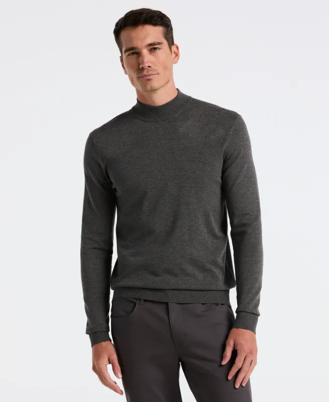 Tech Knit Mock Neck Pullover Sweater sold by Perry Ellis