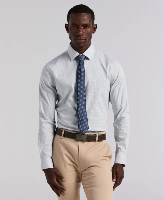 Plaid Slim Fit Poplin Shirt sold by Perry Ellis