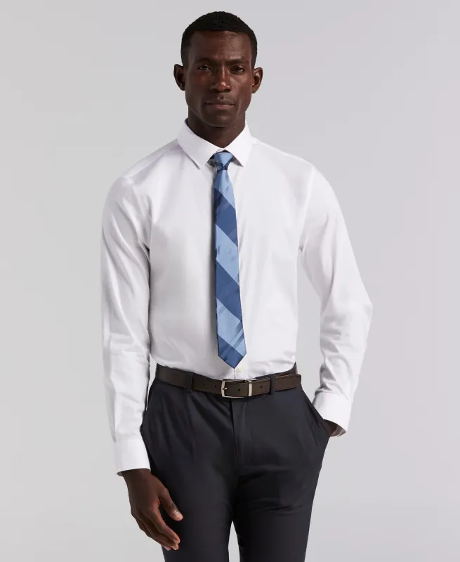Cotton Dobby Slim Fit Dress Shirt sold by Perry Ellis