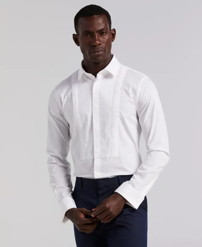 Slim Fit Tuxedo Dress Shirt sold by Perry Ellis