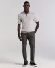 Bi-Color Stitch Zip Polo sold by Perry Ellis