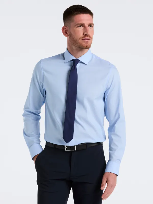 Stretch Micro Geo Print Dress Shirt sold by Perry Ellis