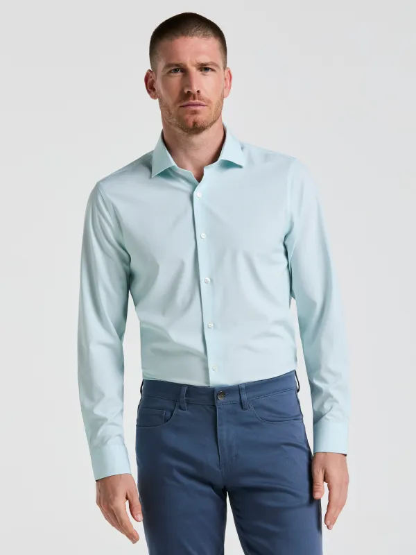 Performance Tech Geo Print Dress Shirt sold by Perry Ellis