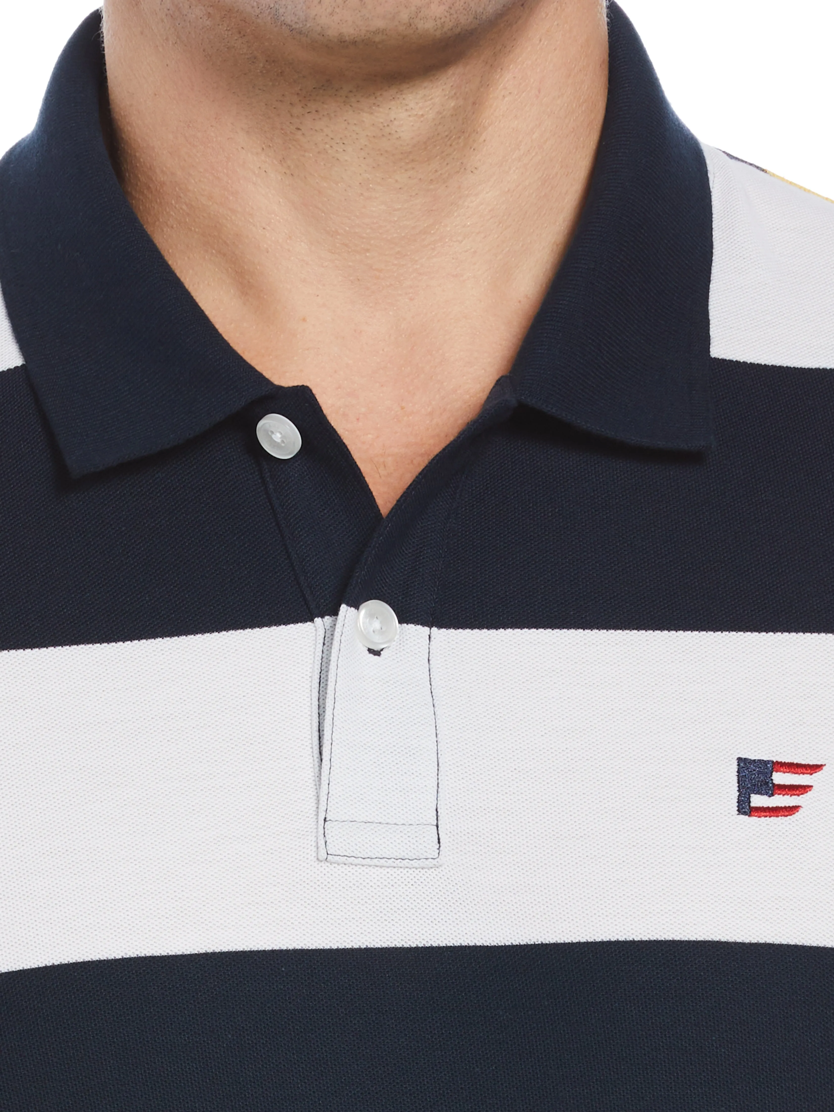 Striped Nautical Polo sold by Perry Ellis product image thumbnail 3