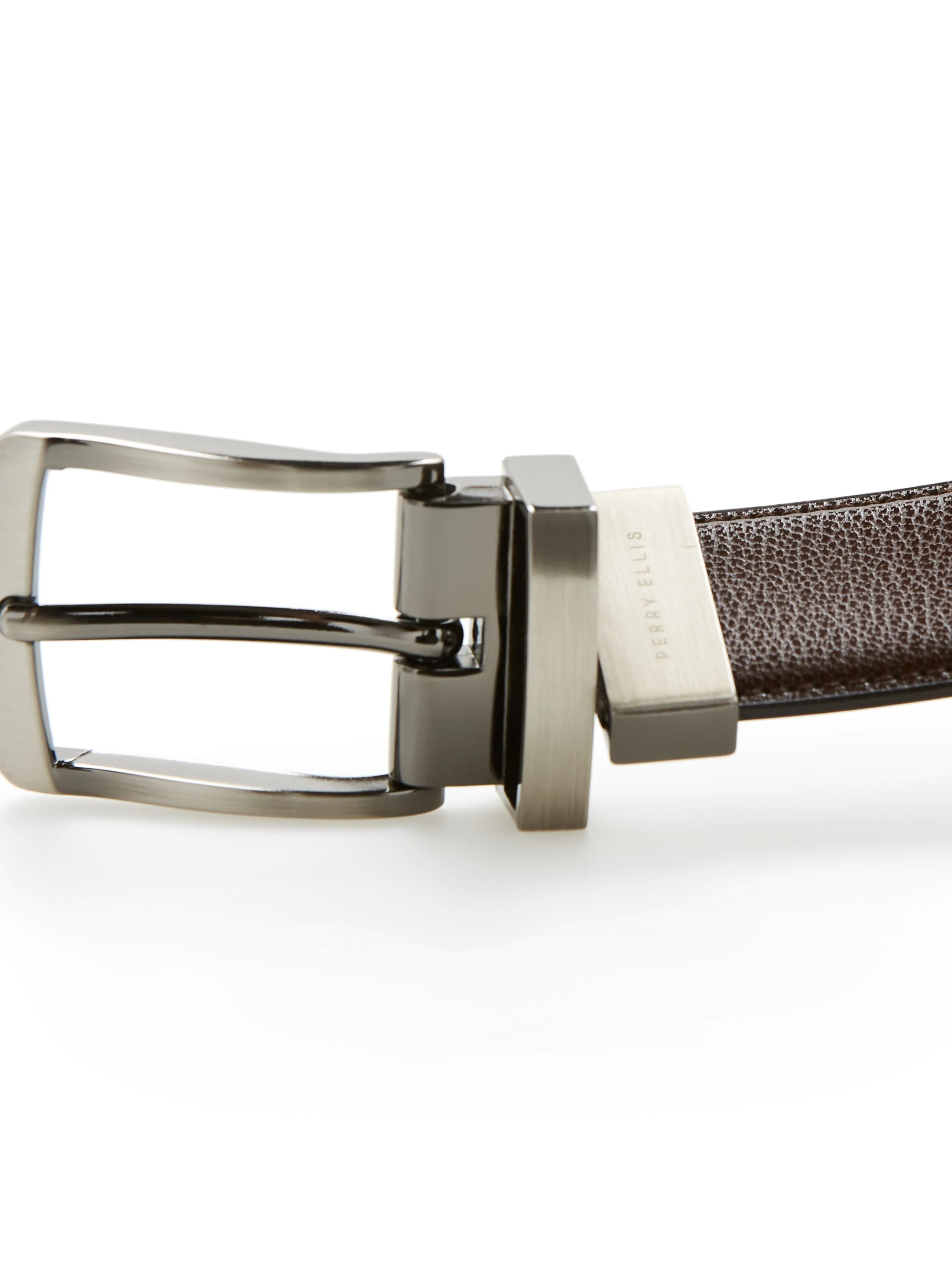 Reversible Burnished Edge Belt sold by Perry Ellis product image thumbnail 2