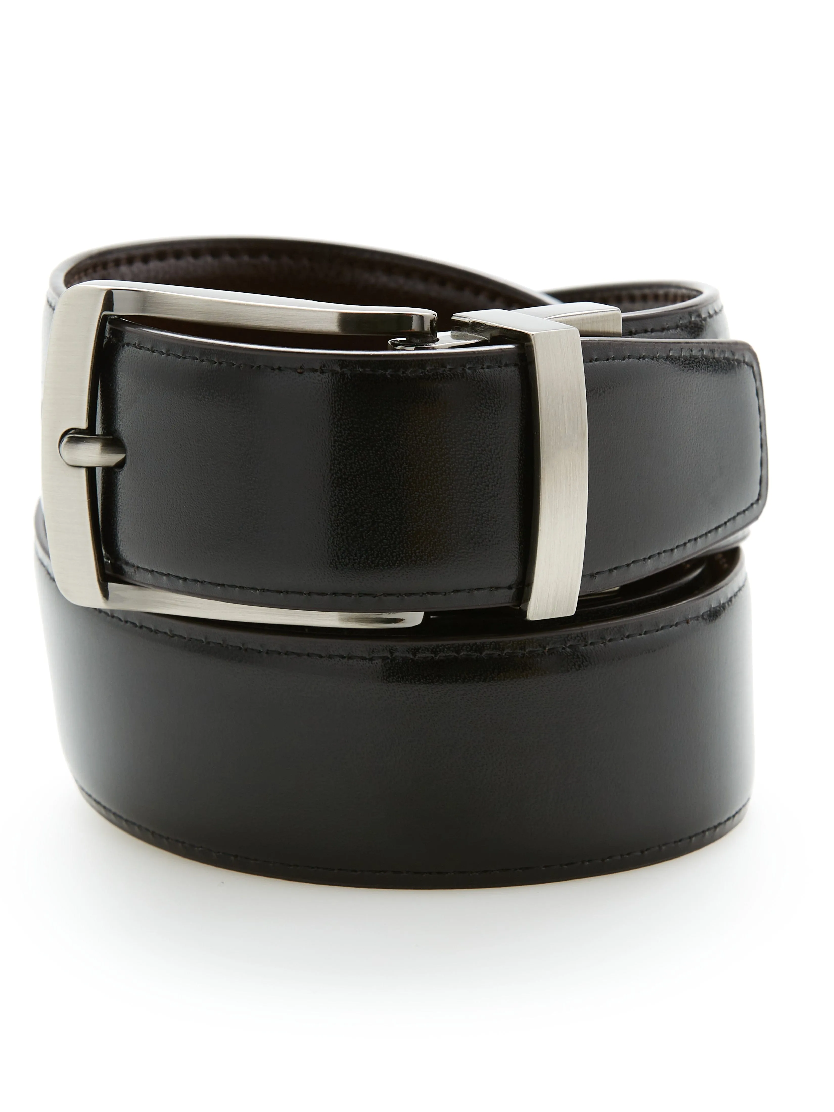 Reversible Burnished Edge Belt sold by Perry Ellis