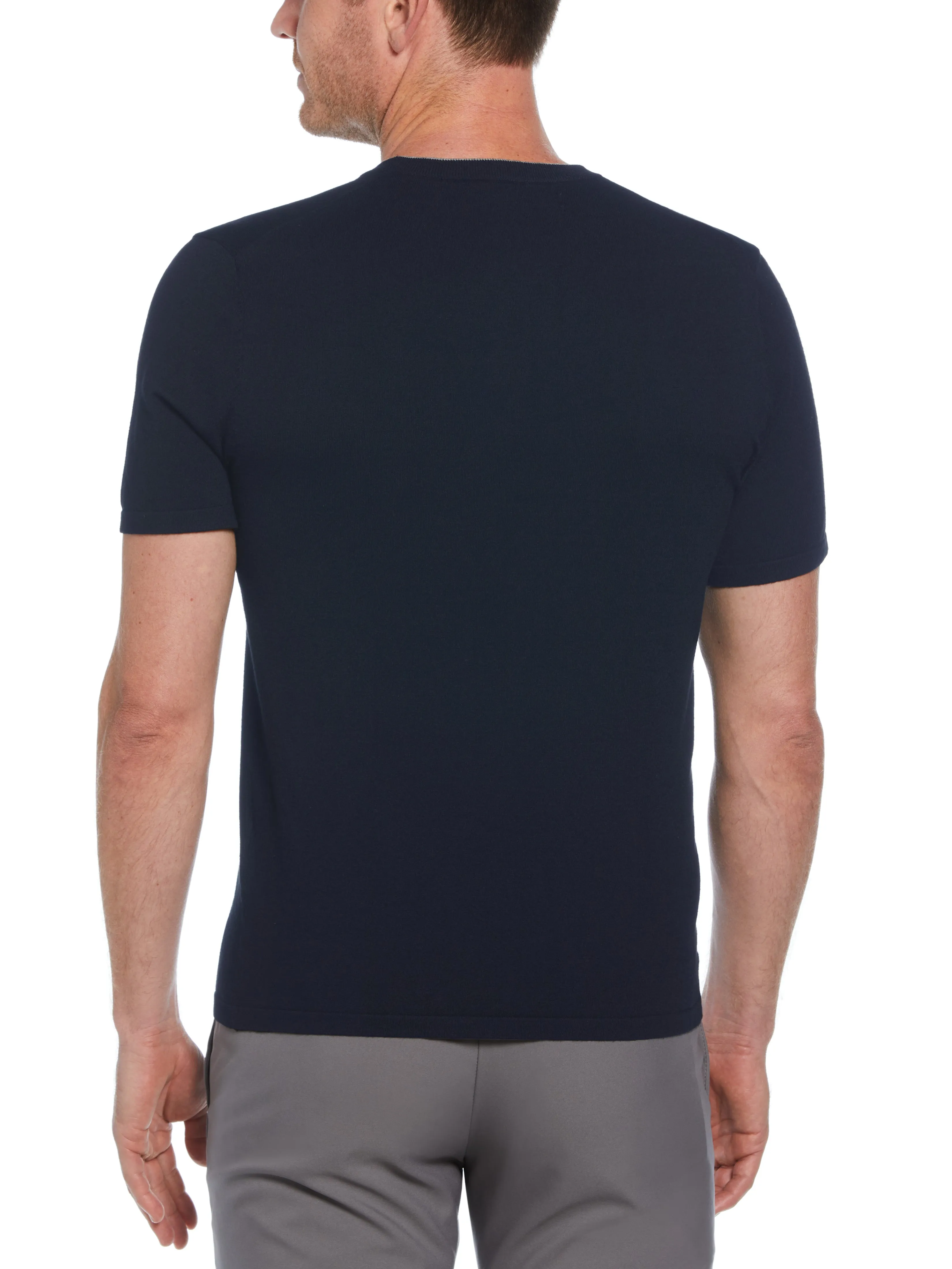 Tech Knit Sweater Tee sold by Perry Ellis product image thumbnail 5