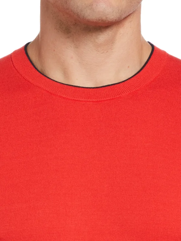 Tech Knit Sweater Tee sold by Perry Ellis