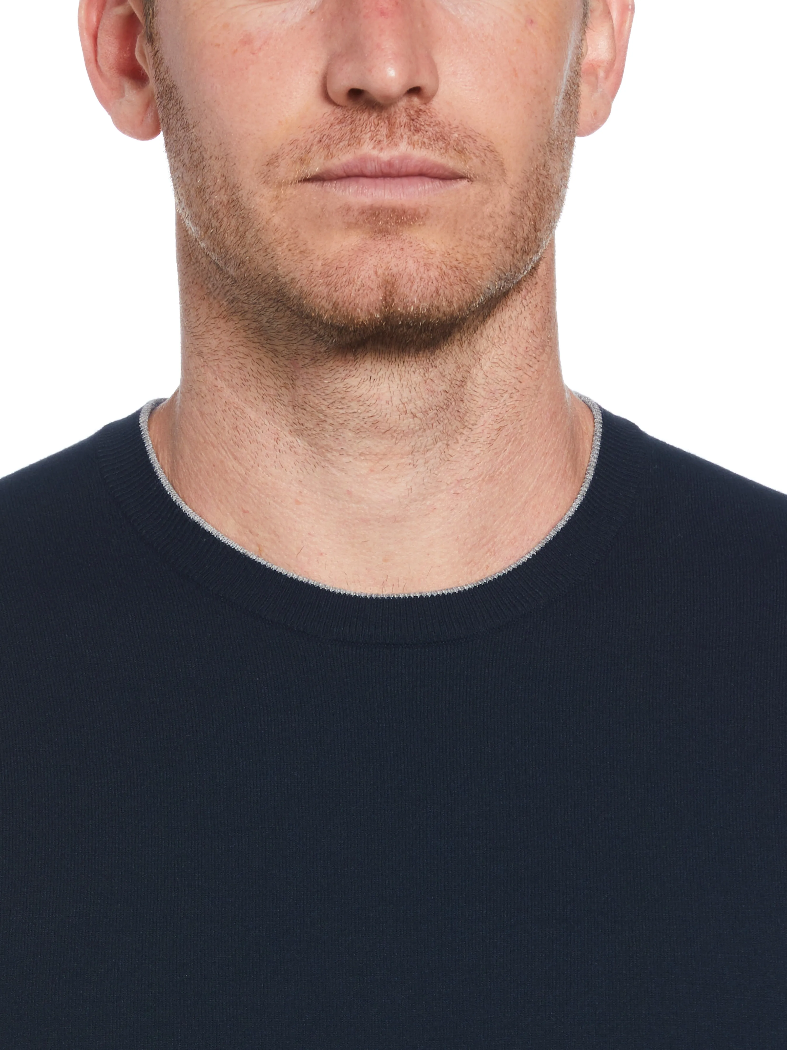 Tech Knit Sweater Tee sold by Perry Ellis product image thumbnail 2