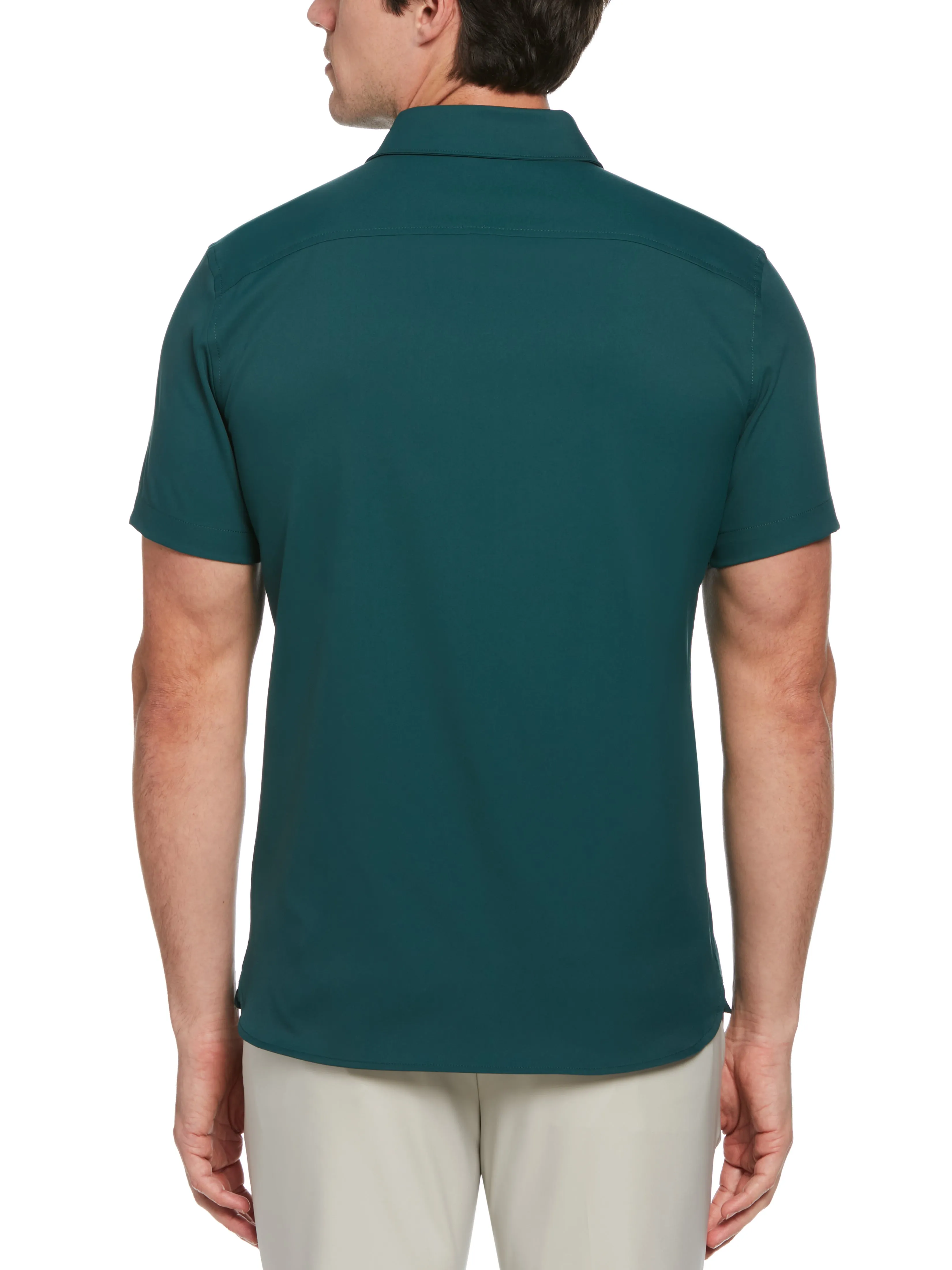 Total Stretch Slim Fit Solid Shirt sold by Perry Ellis product image thumbnail 3