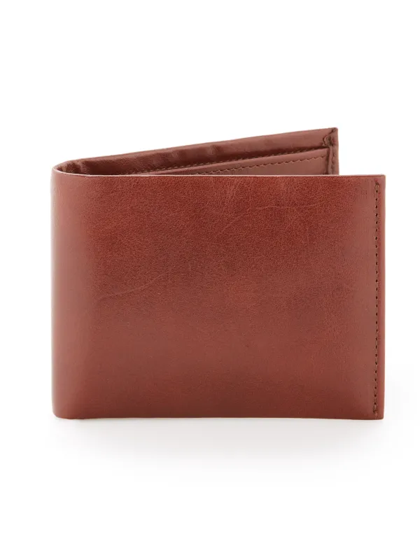 Genuine Glazed Leather Wallet sold by Perry Ellis