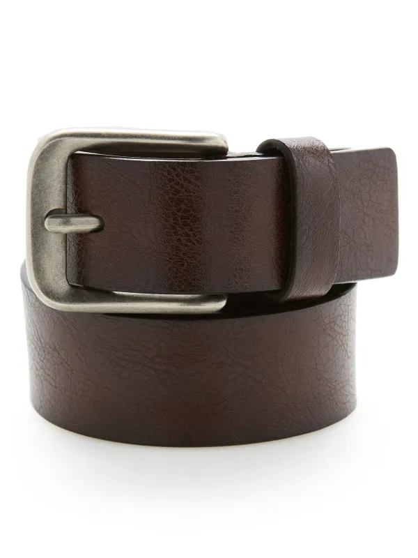 Grained Leather Belt sold by Perry Ellis