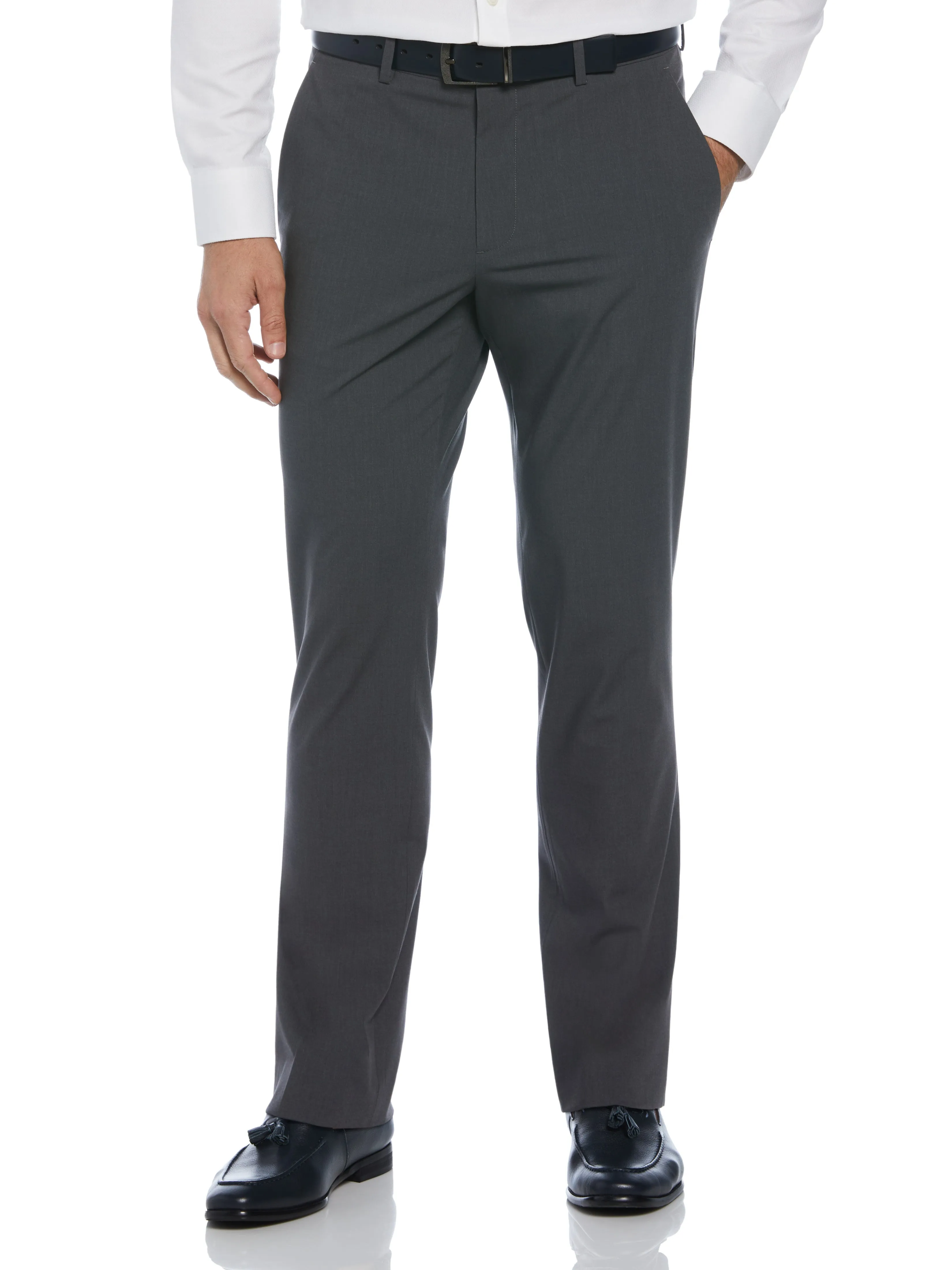Slim Fit Textured Luxe Suit Pant sold by Perry Ellis product image thumbnail 4