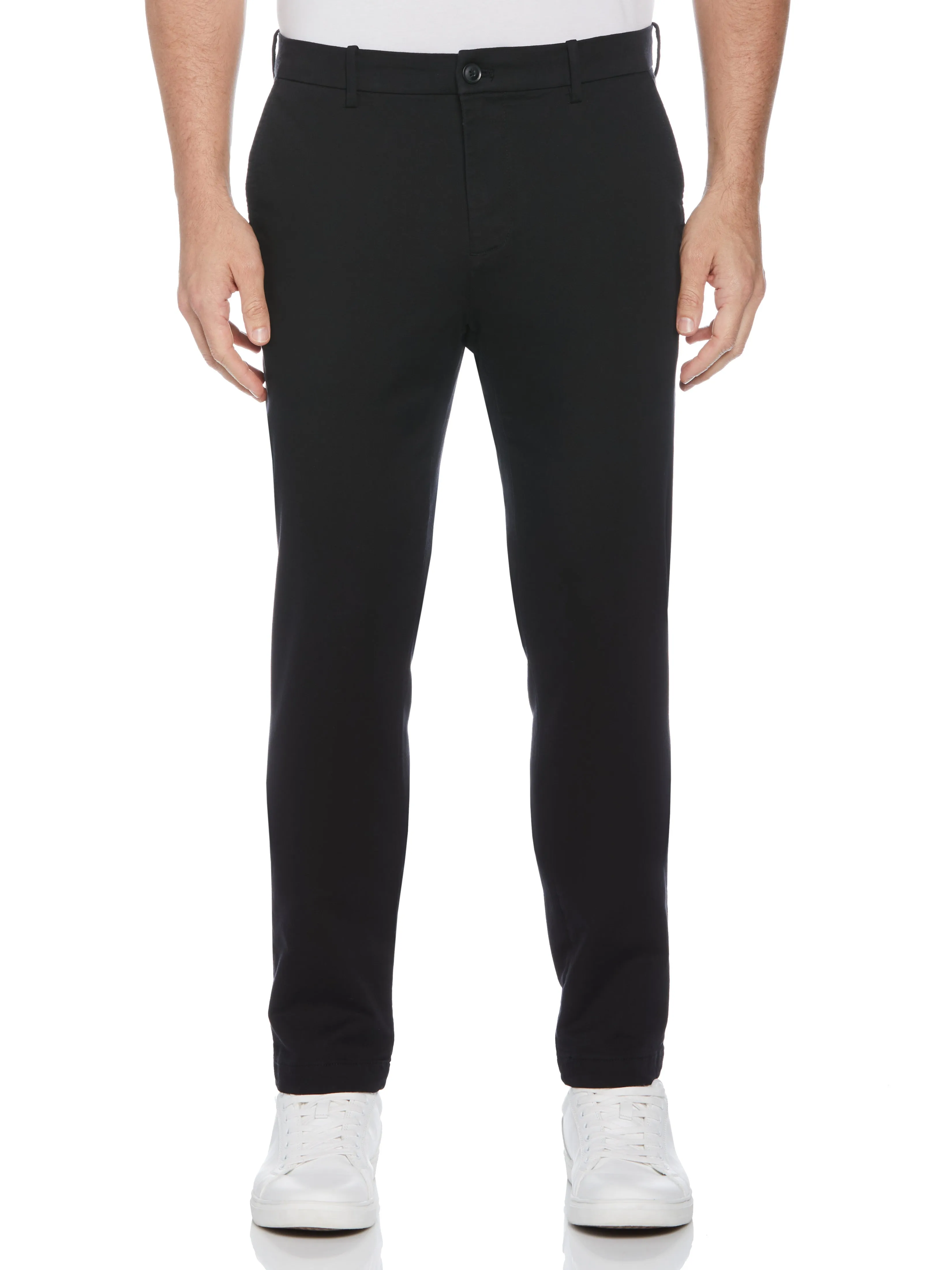 Skinny Fit Anywhere Flat Front Stretch Chino sold by Perry Ellis
