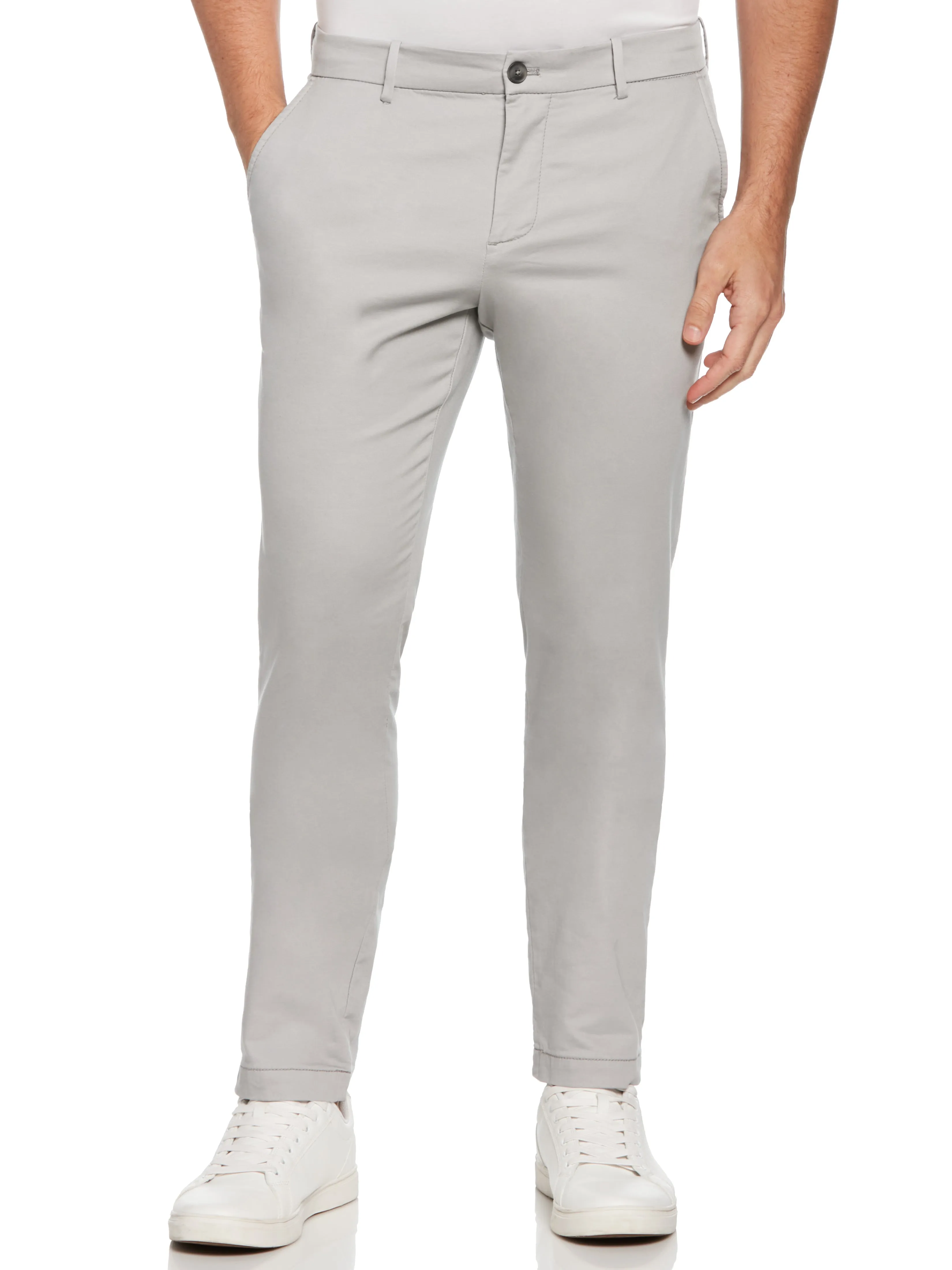 Skinny Fit Anywhere Flat Front Stretch Chino sold by Perry Ellis product image thumbnail 5