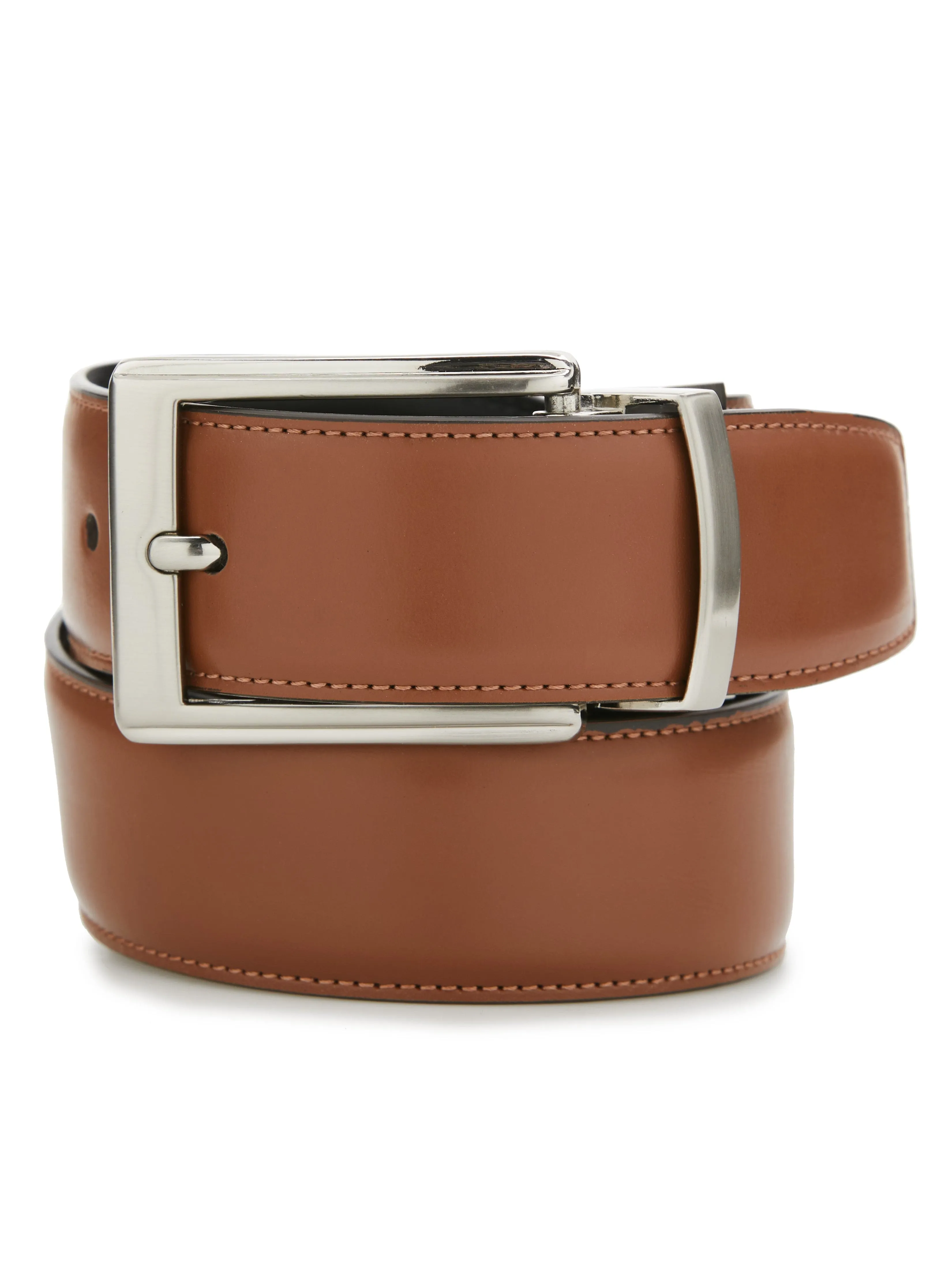 Sunshine Tan Leather Belt sold by Perry Ellis